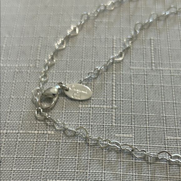 Origami Owl Elegant Silver Heart  Chain Necklace - Picture 3 of 3